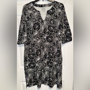 Hang Ten Women's Floral Print UPF 50+ Dress XXL